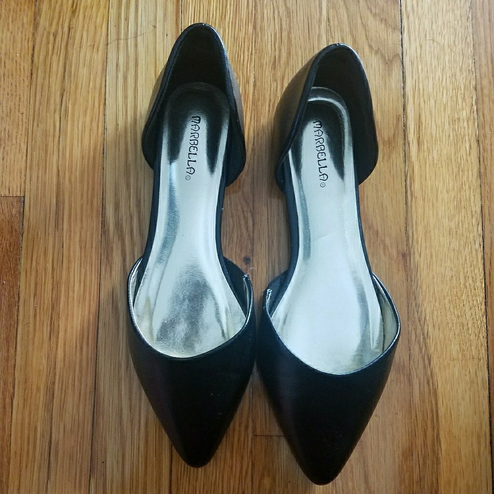 Black flats